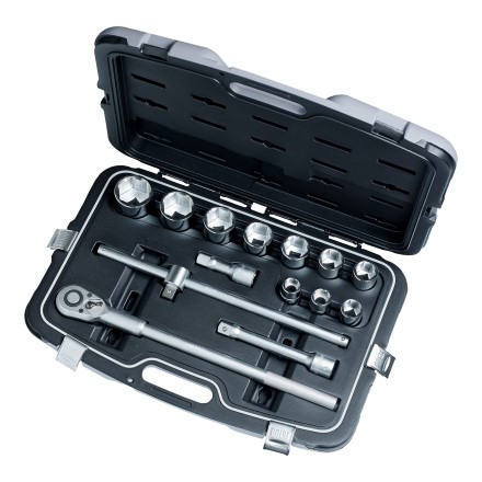 IMPA 610153 SOCKET SET 6-POINT 3/4" SQ DRIVE 22 - 50 MM 14 PCS POLAR