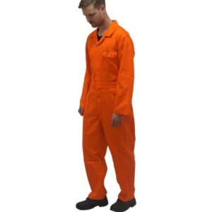 IMPA 190557 BOILERSUIT FASTENER TYPE ORANGE COTTON LLL / XXL / 3L