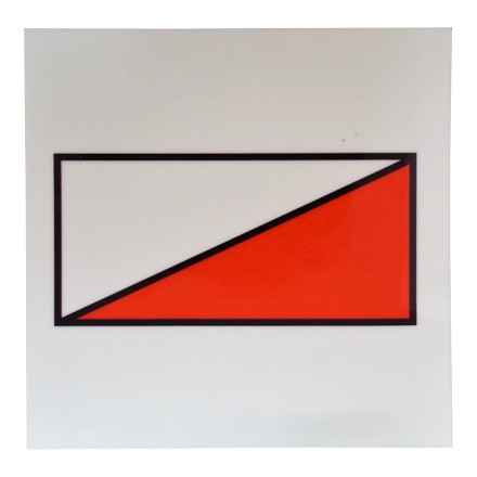 IMPA 336043 SIGN FIRE CONTROL FIRE ALARM PANEL 150 X 150 MM
