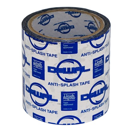 IMPA 871804 TAPE ANTI-SPLASHING NK/UL/ABS/LRS/BV APPROVED 100 MM X 10 MTR
