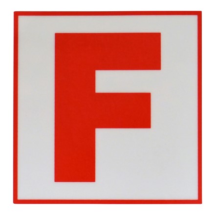 IMPA 336030 SIGN FIRE CONTROL FIRE STATION 150 X 150 MM