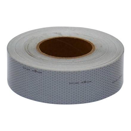 IMPA 330189 TAPE REFLECTIVE SOLAS GRADE SILVER 50 MM X 45.7 MTR