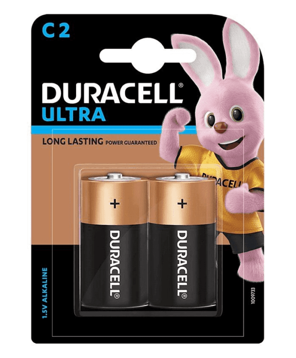 Duracell Ultra C, 2 Batteries