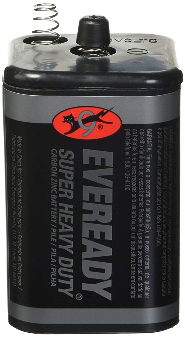 Eveready 6 Volt Lantern Battery 1209 ATC Marines