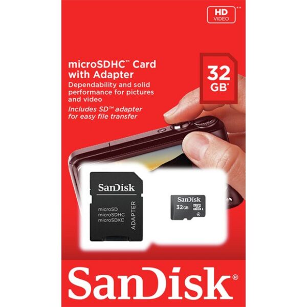 Sandisk 32gb memory card