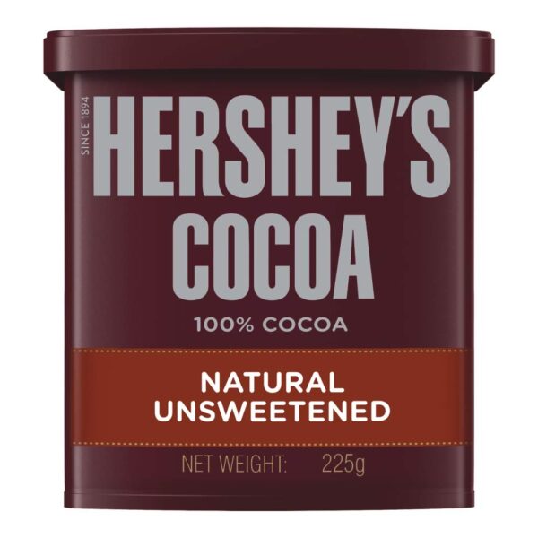 Hershey's Natural Unsweetened Cocoa Powder: 225 gms