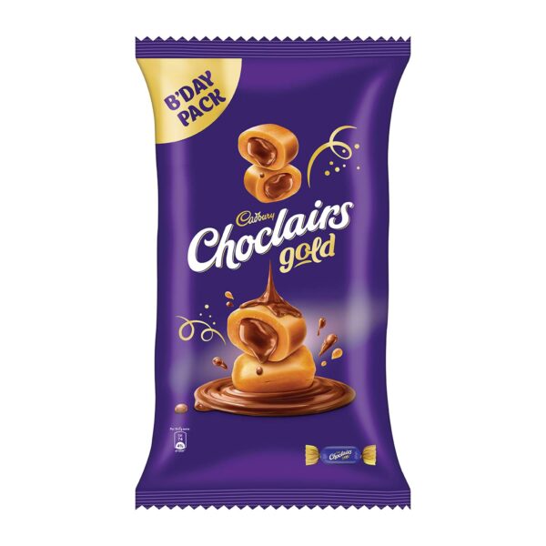 Cadbury Choclairs Gold Pouch: 605 gms