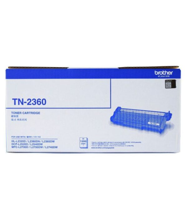 Brother Laser Jet Toner Cartridge TN-2360 Black