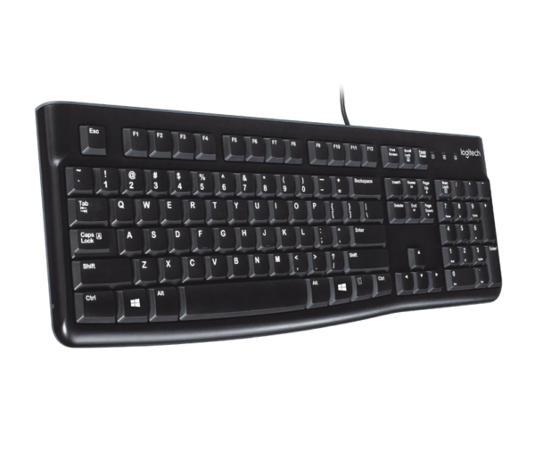 Logitech K120 USB Keyboard, English