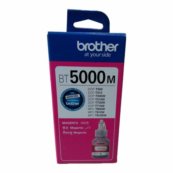 Brother ink Bottle, BT5000M, Magenta