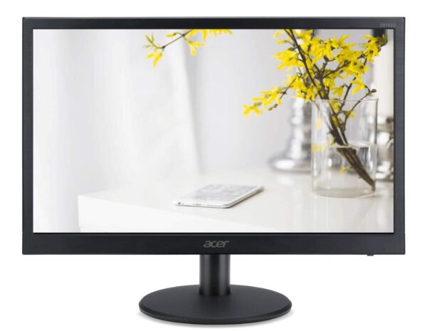 Acer 18.5 inch HD Backlit LED LCD Monitor - 200 Nits - VGA Port - EB192Q ,Black